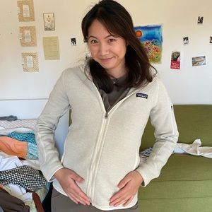 Cream Patagonia fleece